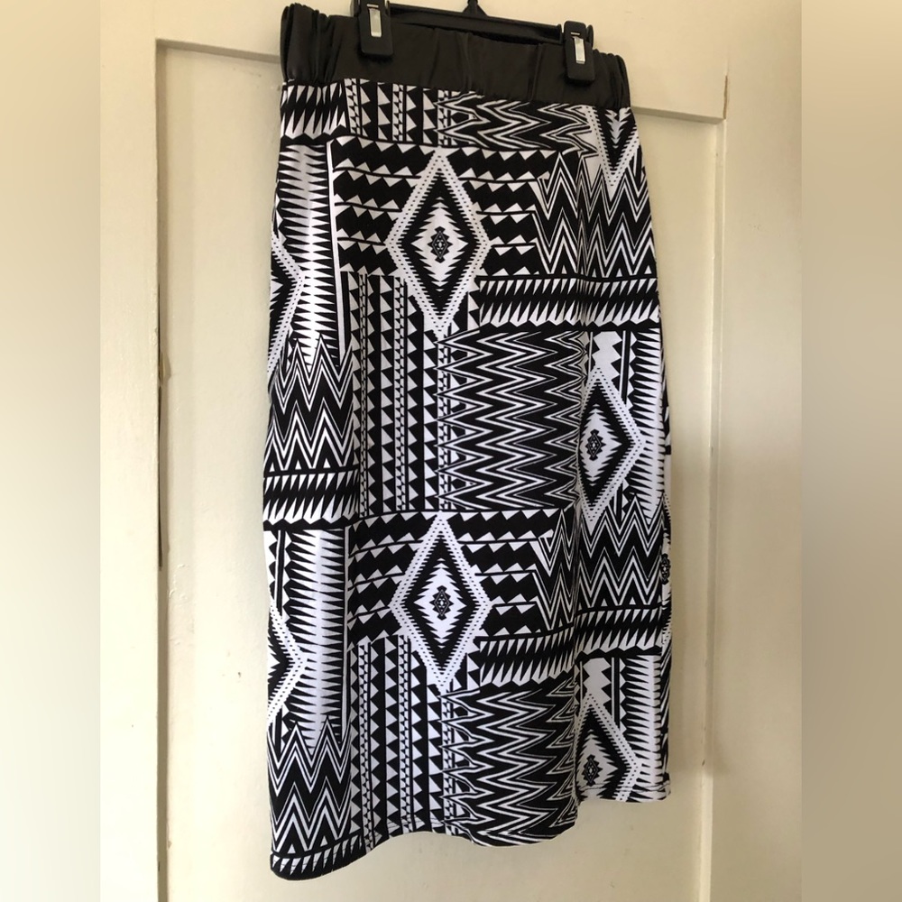 Black & White Skirt